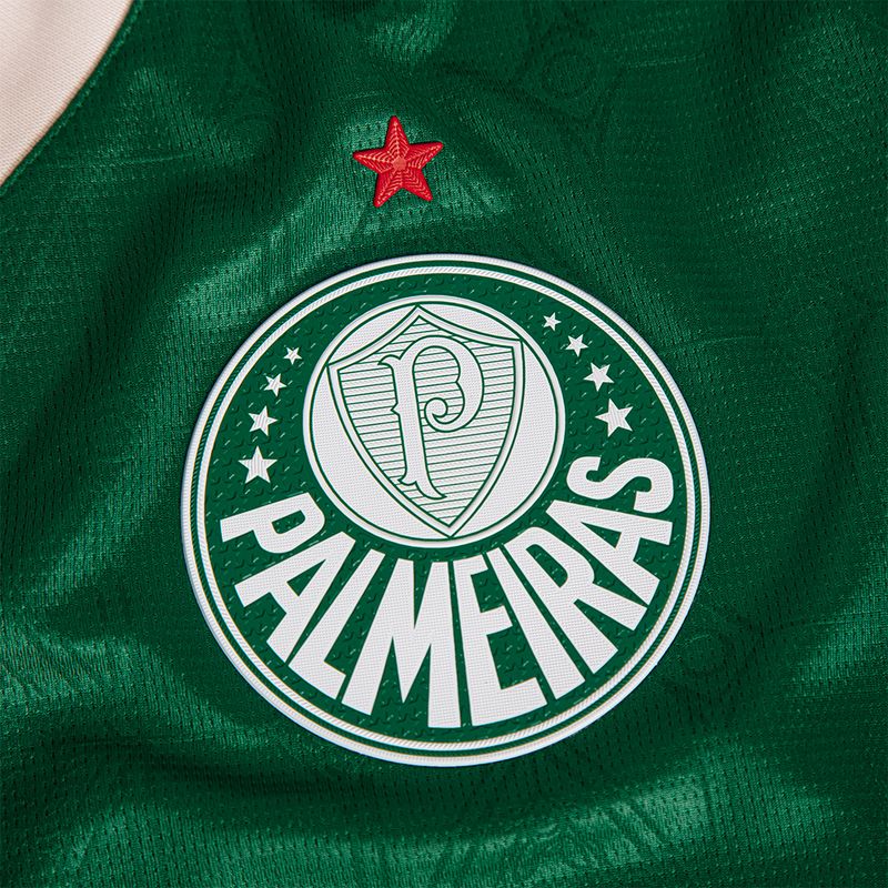 PUMA Camisa I Palmeiras Masculina Jogador Verde 782425-01