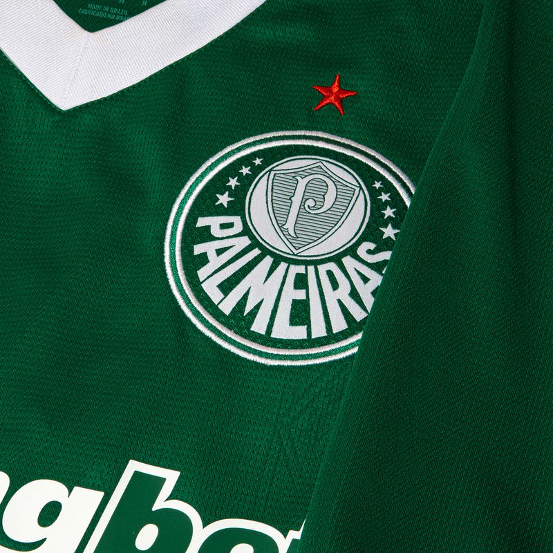 PUMA Camisa I Palmeiras Manga Longa Torcedor 25/26 Masculina Verde 78245501