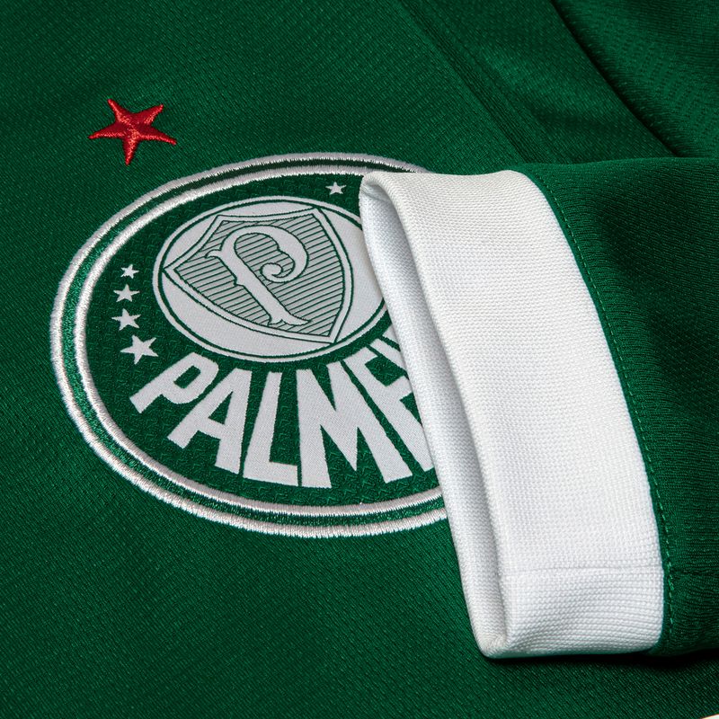 PUMA Camisa I Palmeiras Manga Longa Torcedor 25/26 Masculina Verde 78245501