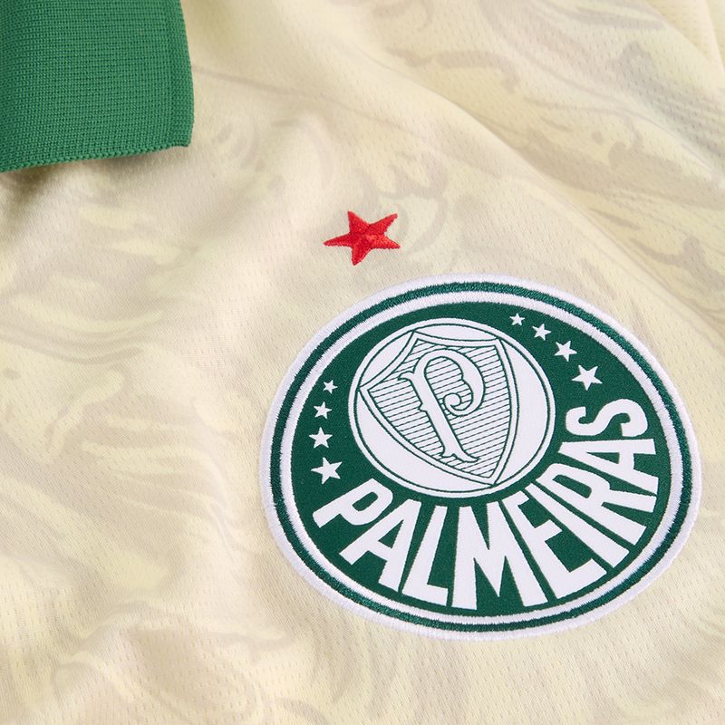 PUMA Camisa Palmeiras x KidSuper Infantil Torcedor 25/26 Amarela 78114811