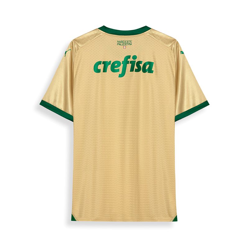 PUMA Camisa III Palmeiras Masculina Dourada 780965-01