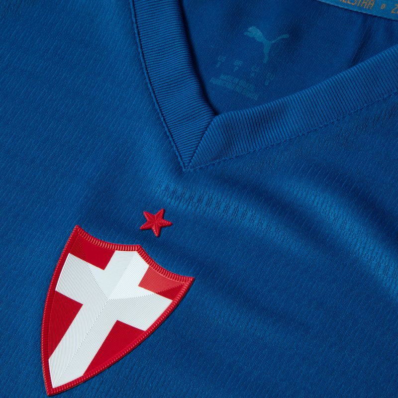 PUMA Camisa Palmeiras III Jogador Feminina Azul 788973-01