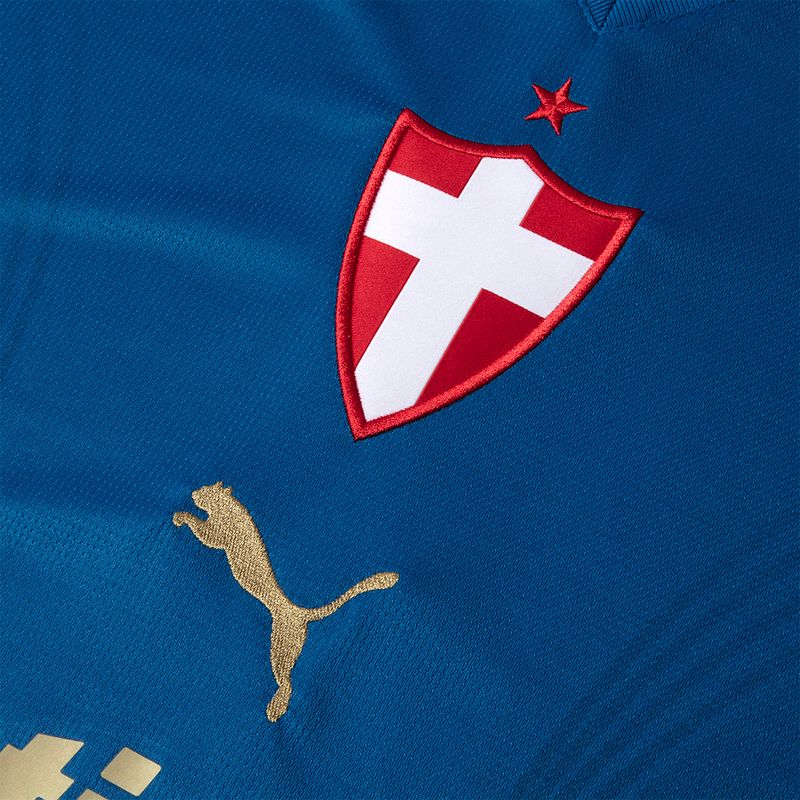 PUMA Camisa Palmeiras III Torcedor Masculina Azul 788979-01