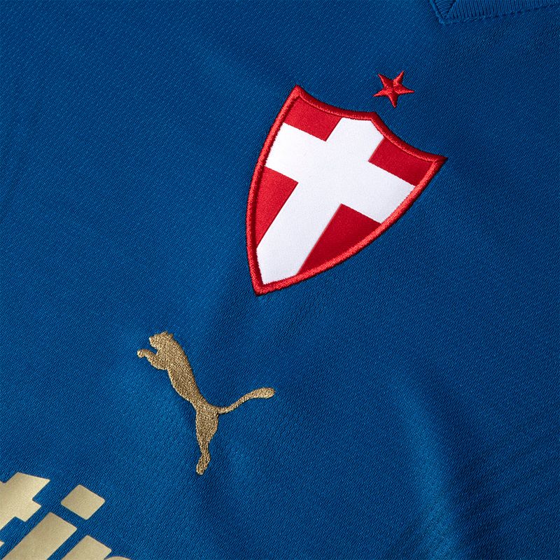 PUMA Camisa Palmeiras III Infantil Azul 788980-01