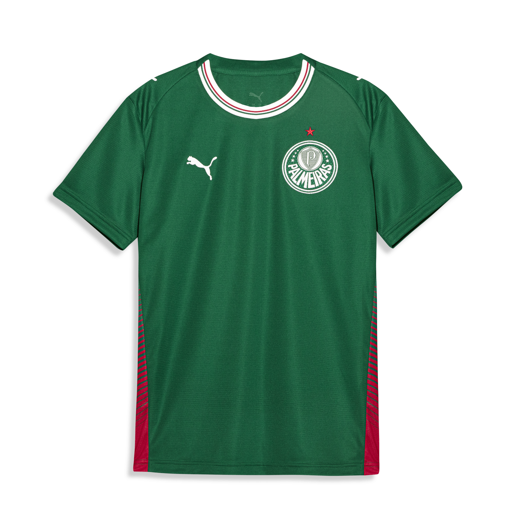 PUMA Camisa I Palmeiras Infantil Torcedor Verde 787224-01