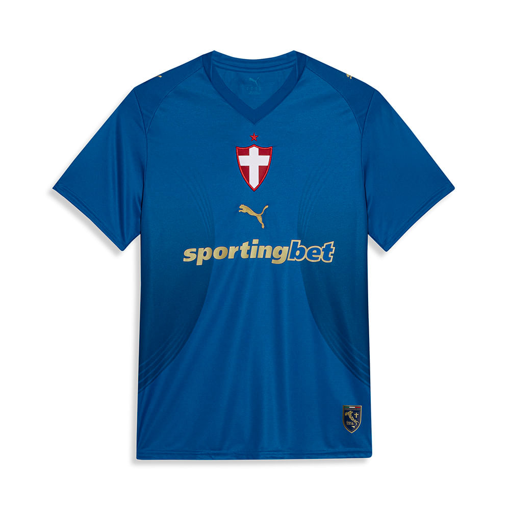 PUMA Camisa Palmeiras III Torcedor Masculina Azul 788979-01