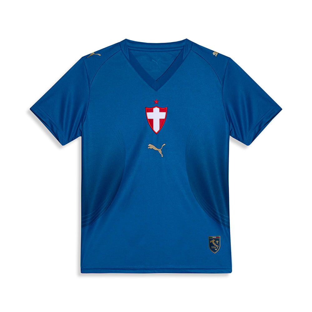 PUMA Camisa Palmeiras III Infantil Azul 788980-01